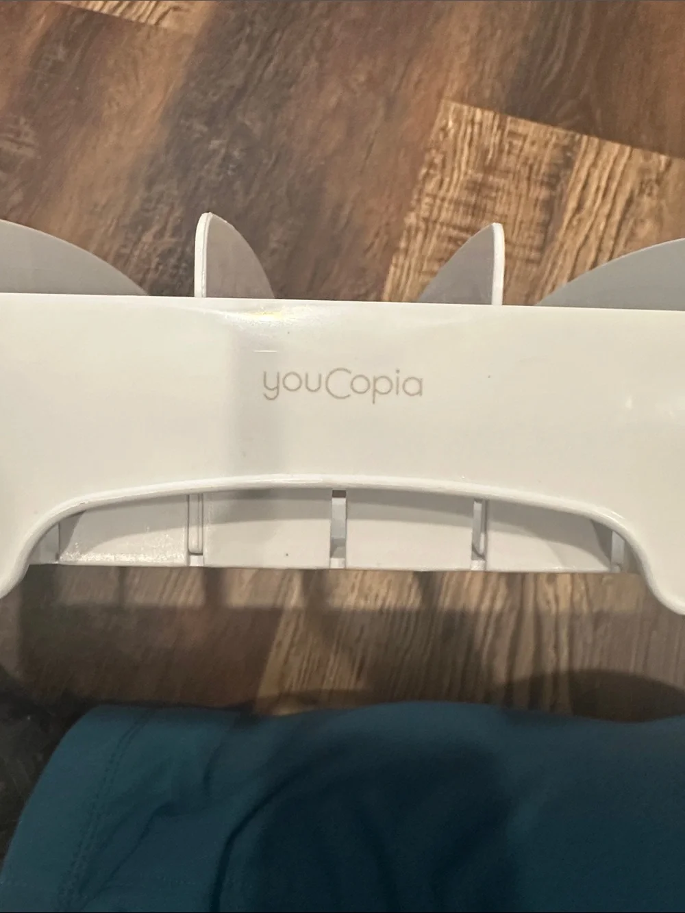 Youcopia White Adjustable Lid Organizer with Removable Dividers